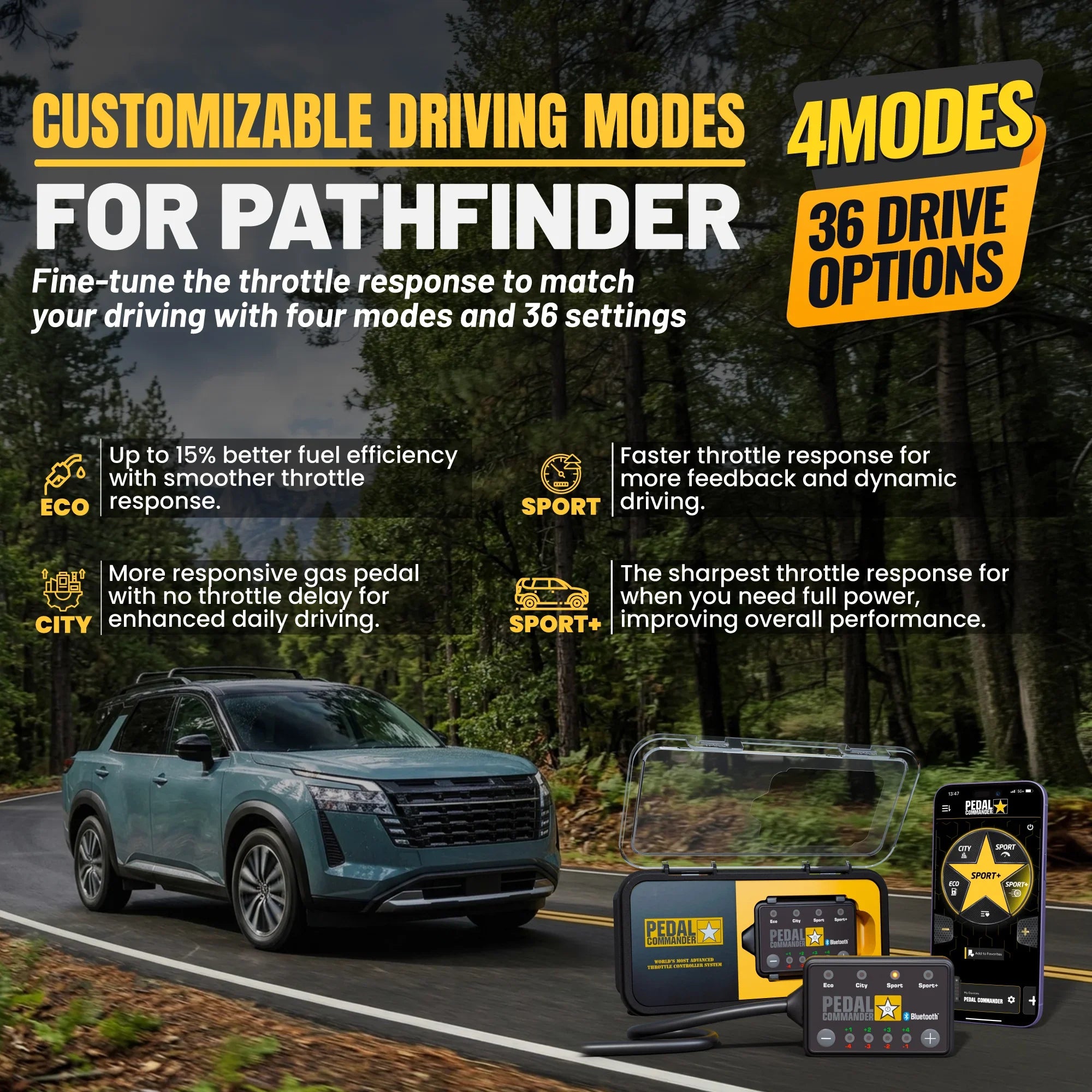Pedal Commander for Nissan Pathfinder