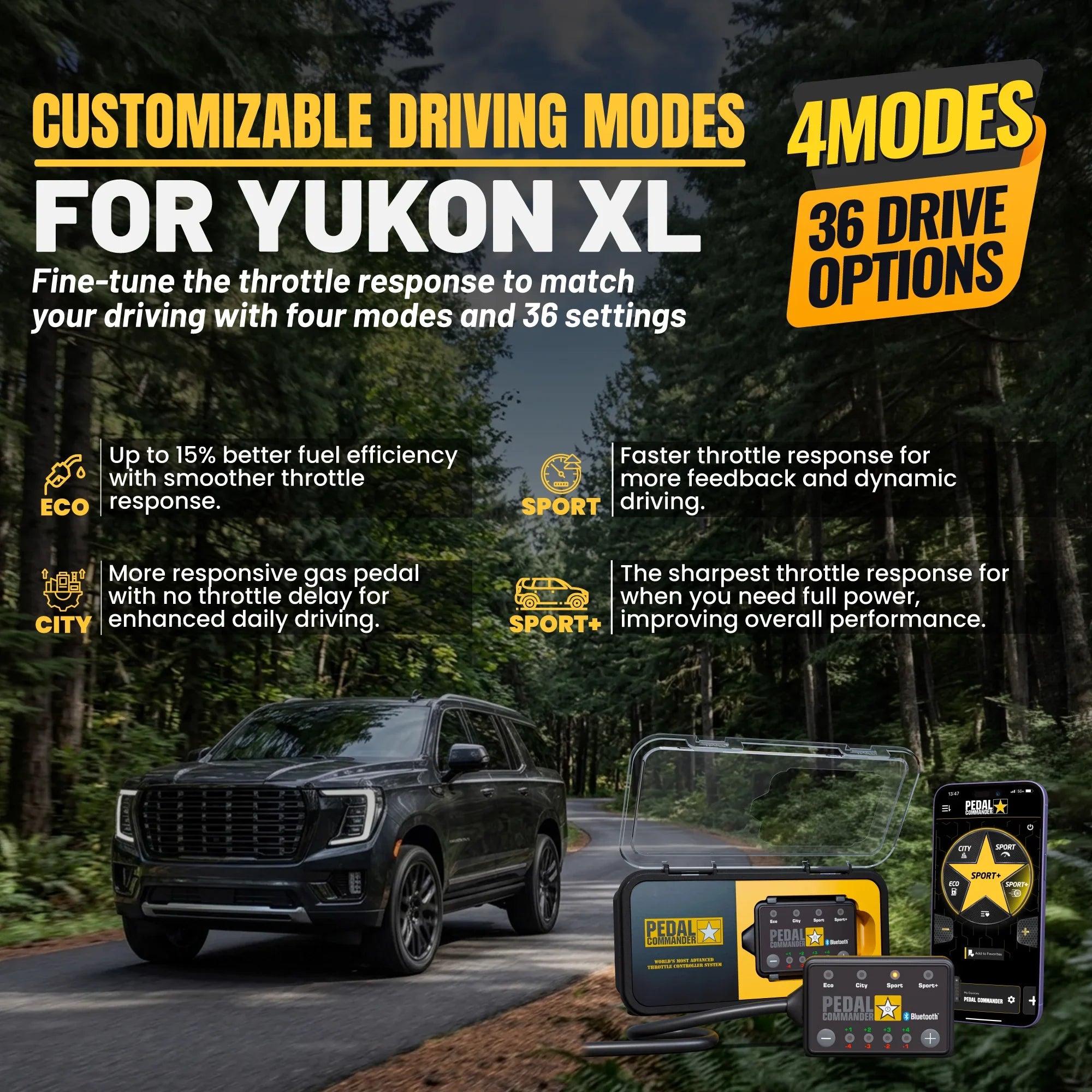 Pedal Commander for GMC Yukon XL