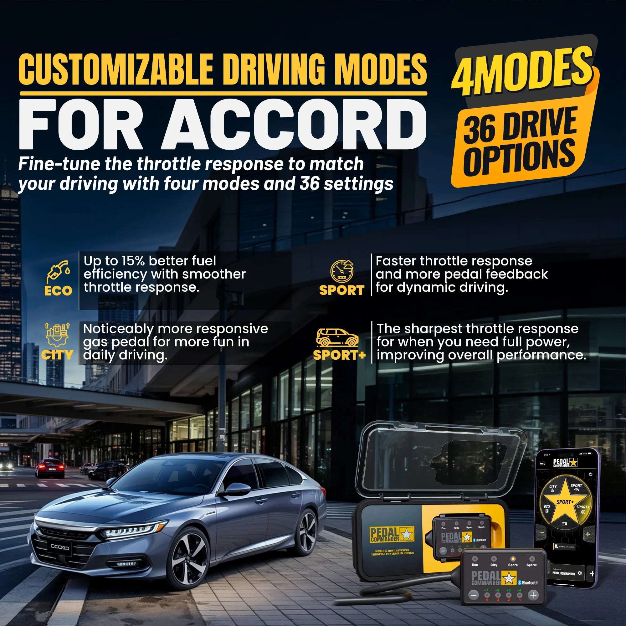 Pedal Commander for Honda Accord