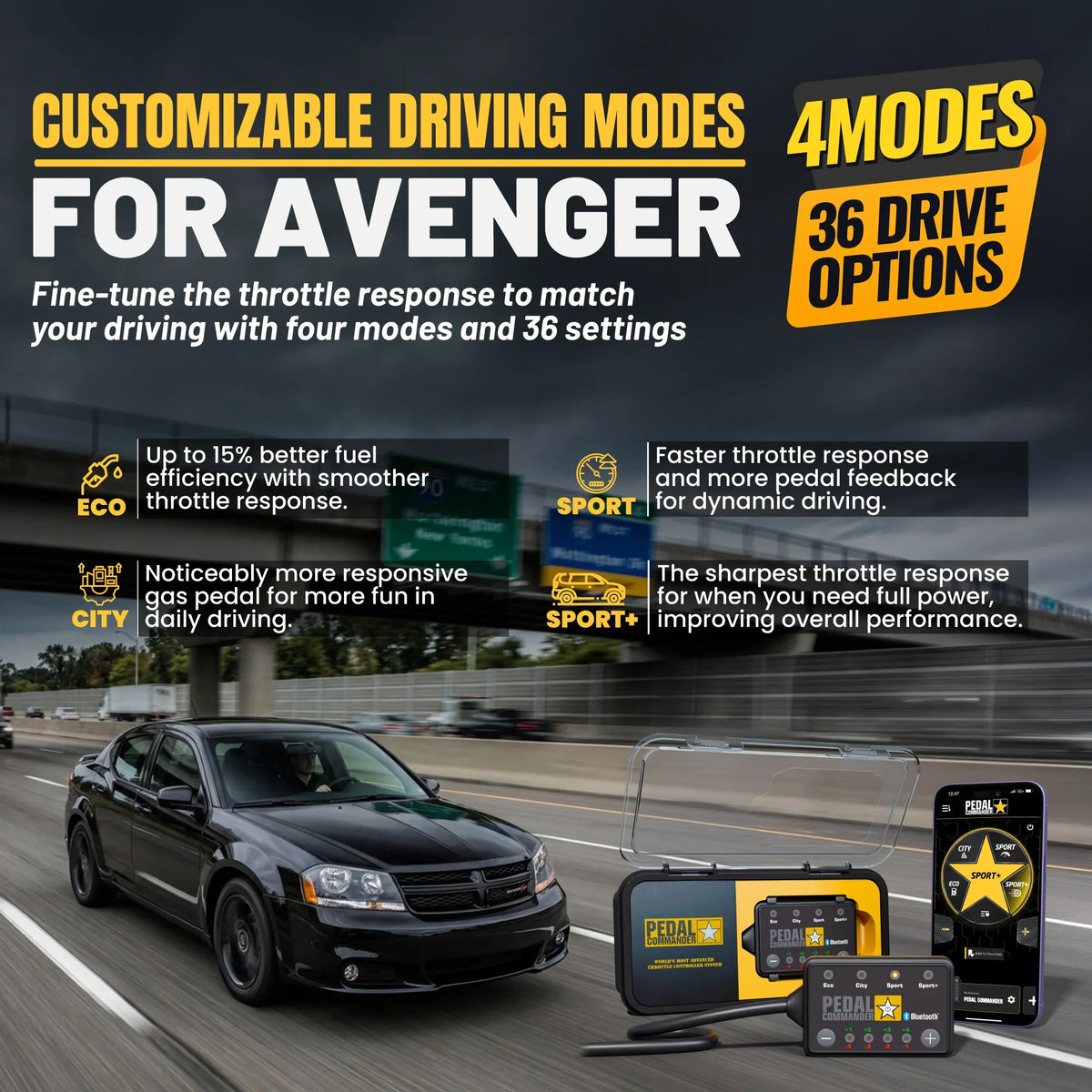 Pedal Commander for Dodge Avenger