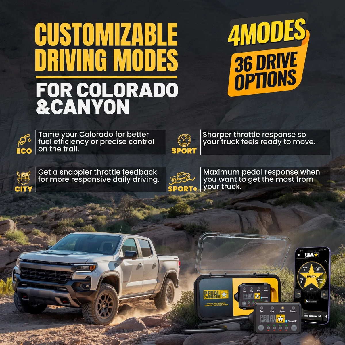 Pedal Commander for GMC Canyon