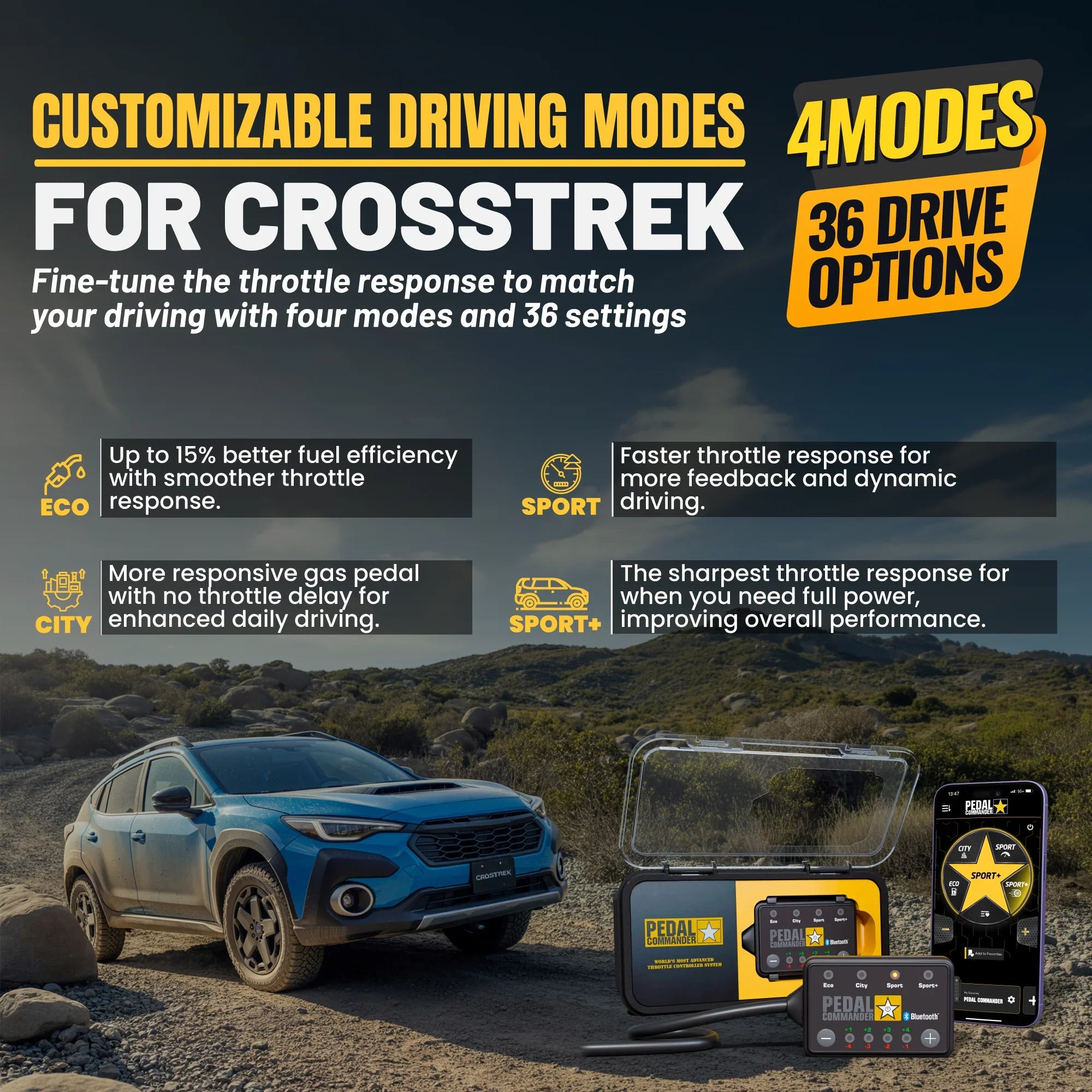Pedal Commander for Subaru Crosstrek