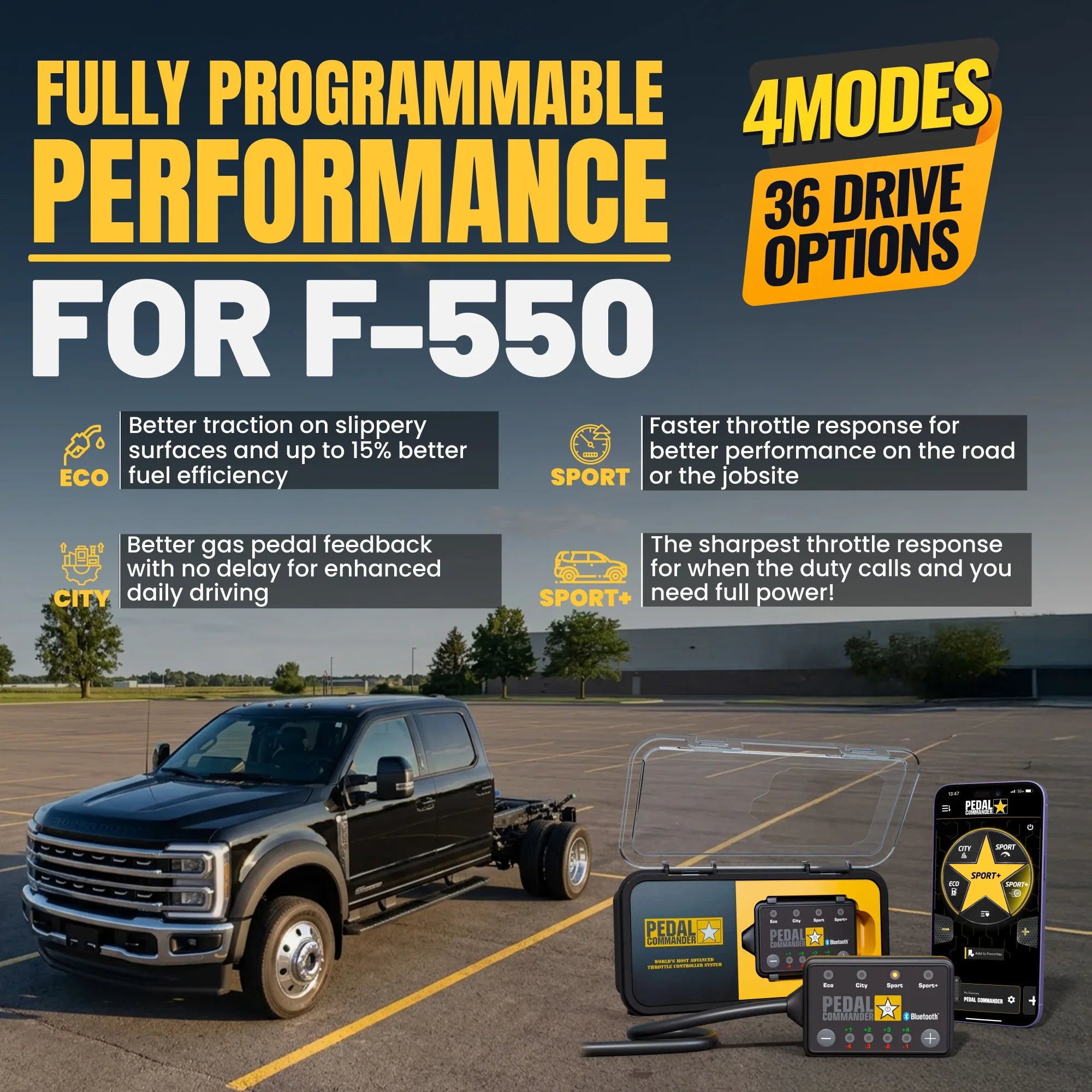 Pedal Commander for Ford F550