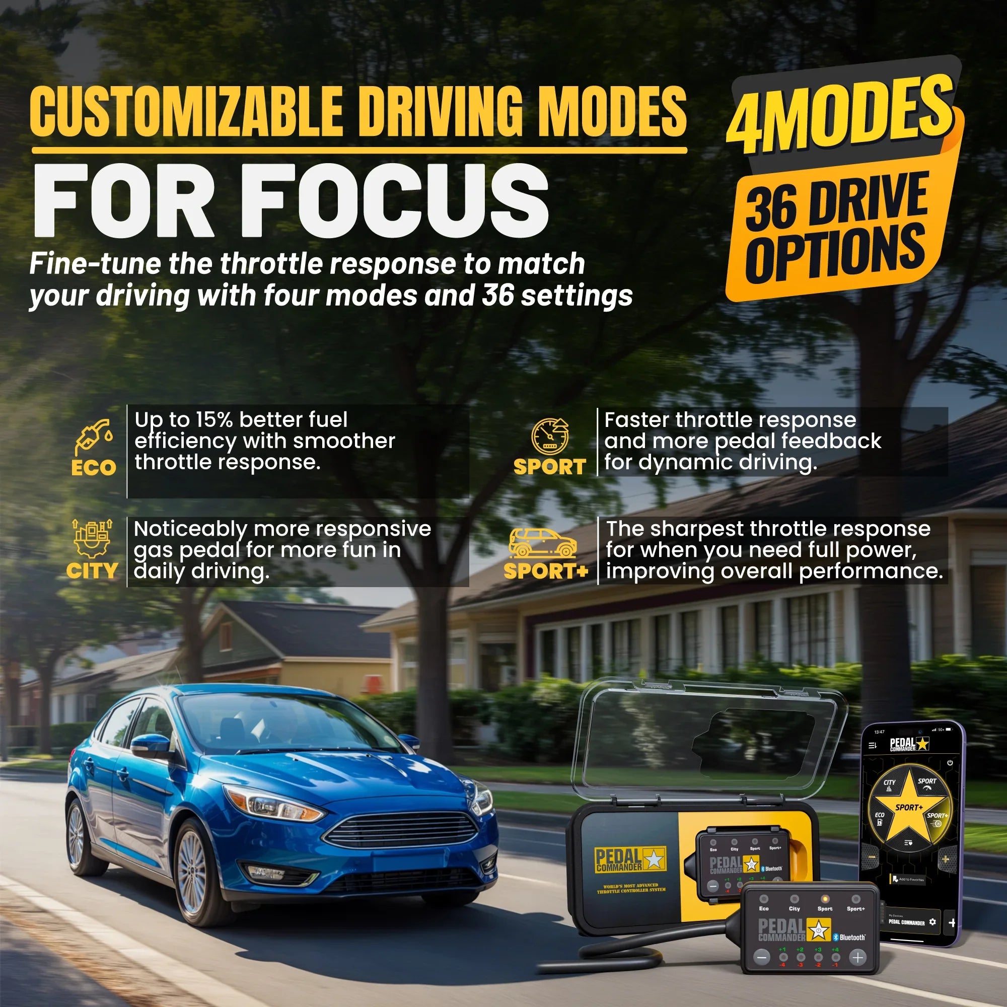 Pedal Commander for Ford Focus