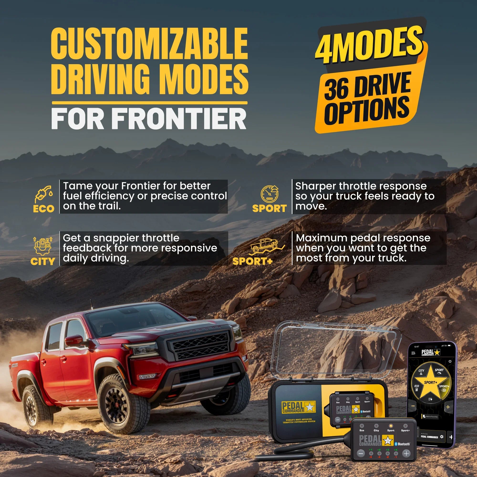 Pedal Commander for Nissan Frontier