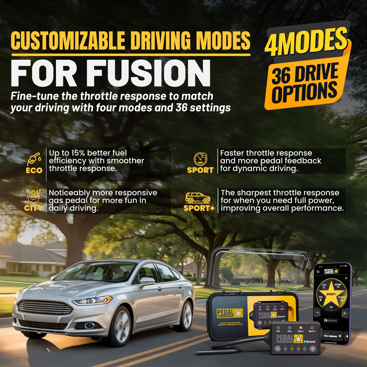 Pedal Commander for Ford Fusion