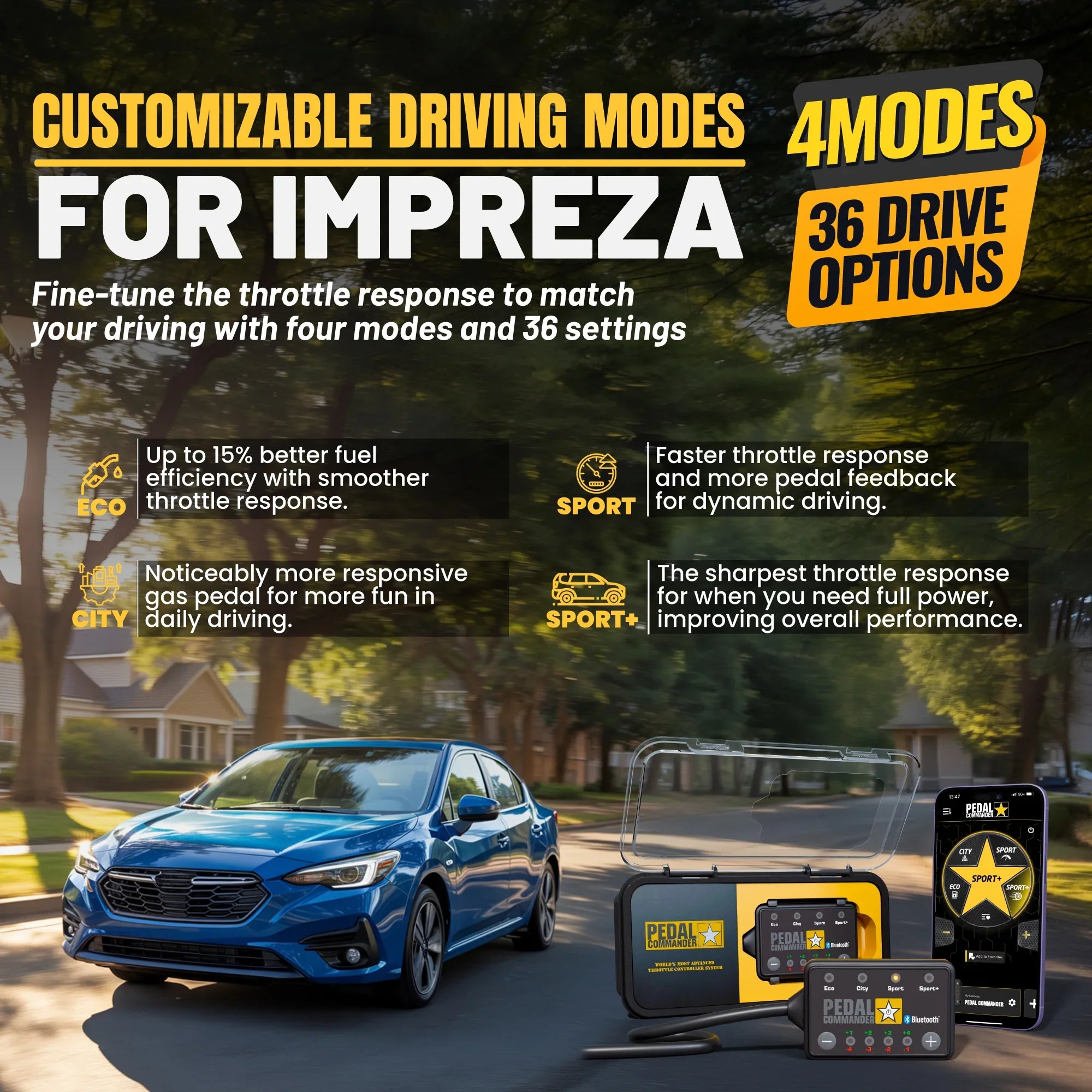 Pedal Commander for Subaru Impreza