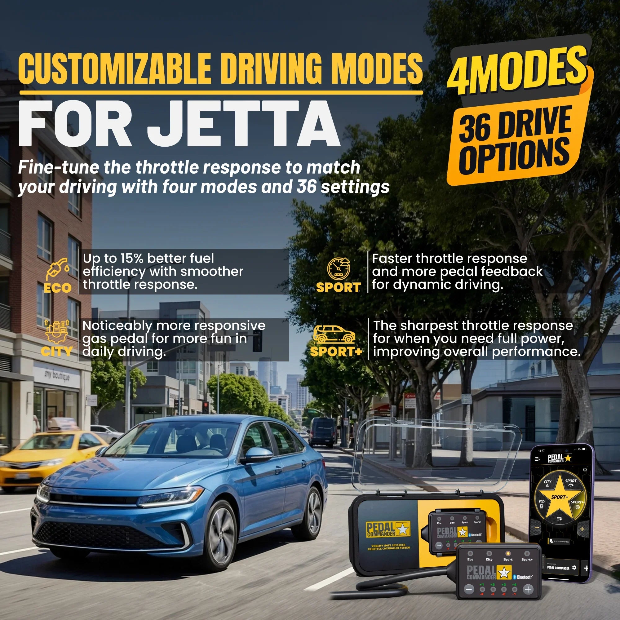 Pedal Commander for Volkswagen Jetta
