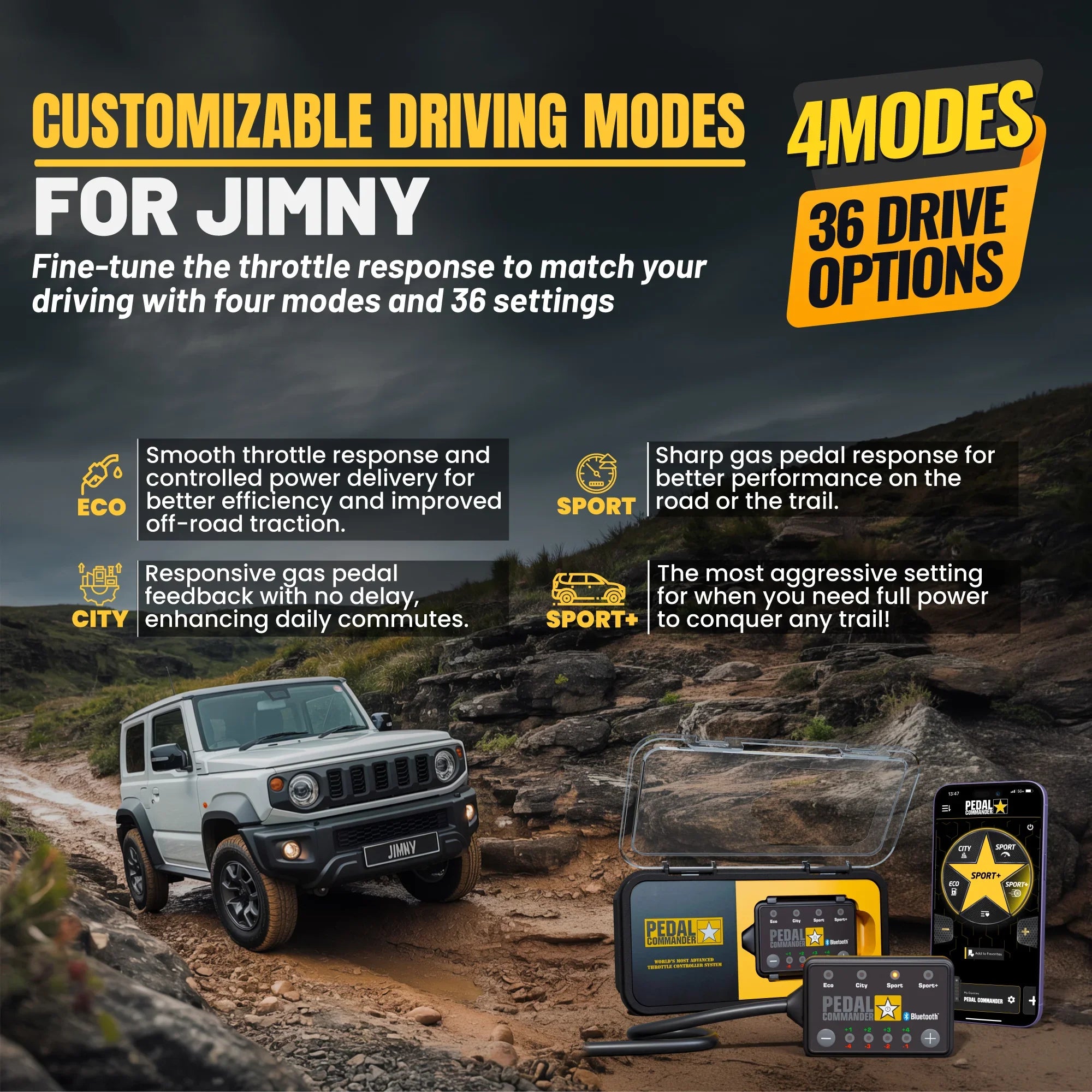 Pedal Commander for Suzuki Jimny