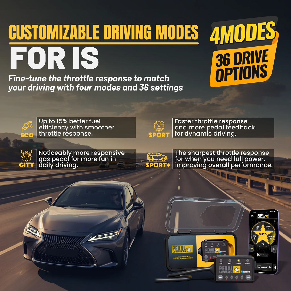 Pedal Commander for Lexus IS
