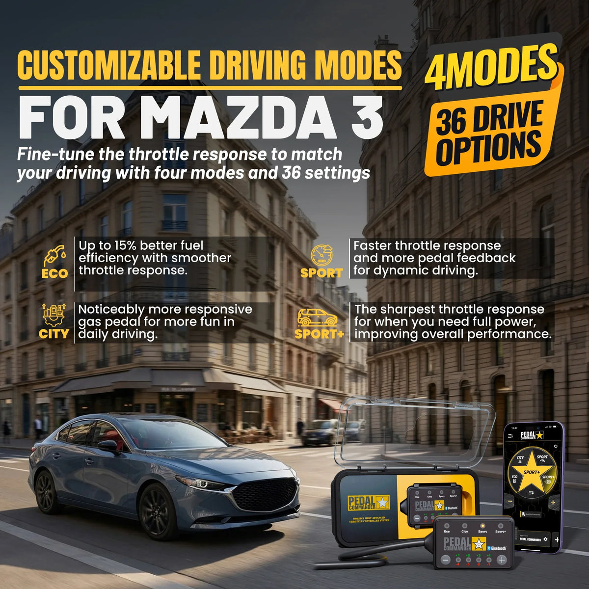 Pedal Commander for Mazda 3