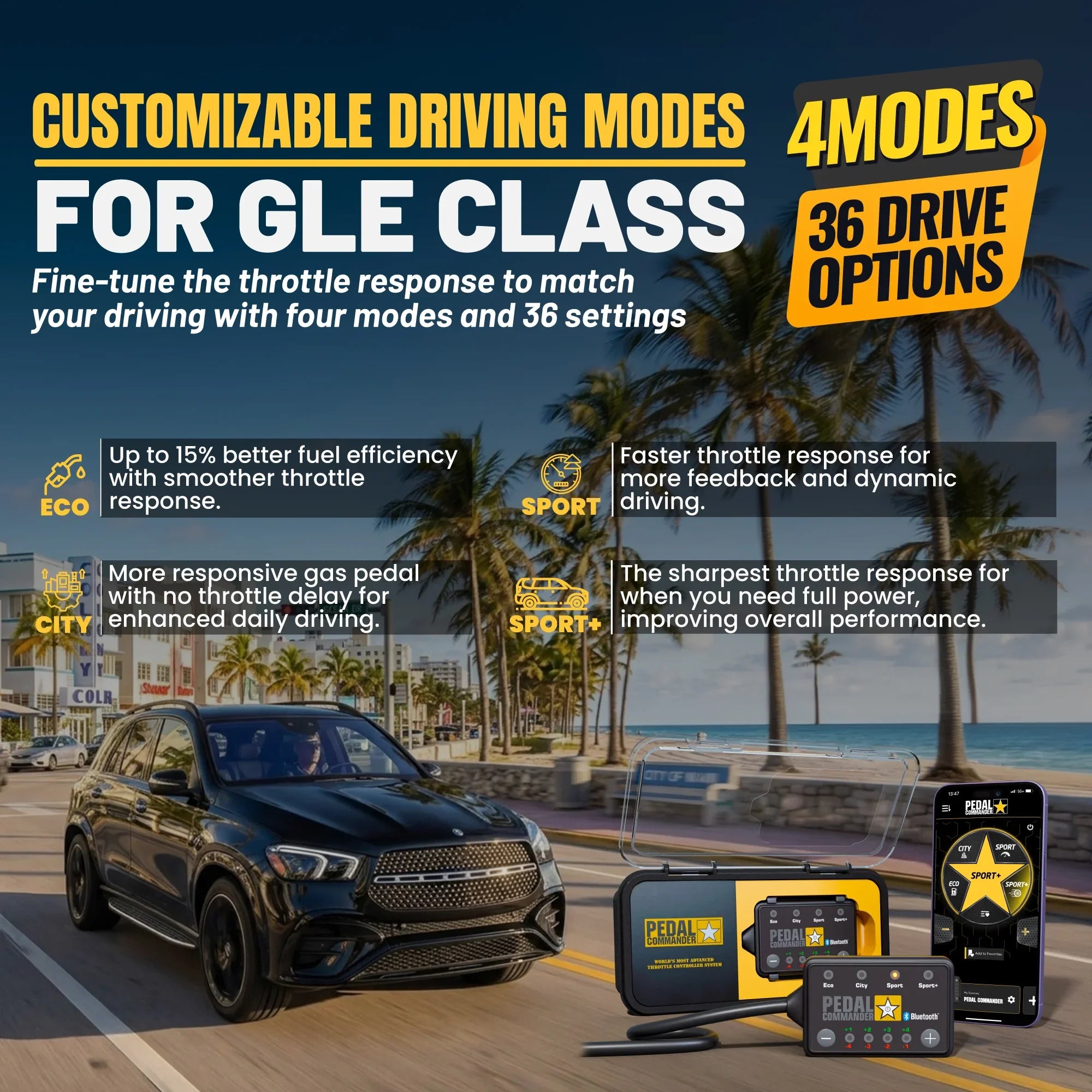 Pedal Commander for Mercedes GLE Class