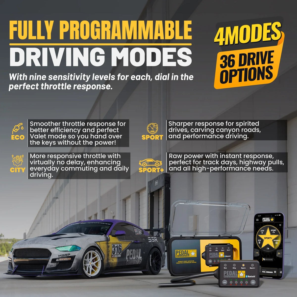 Pedal Commander for Ford Mustang