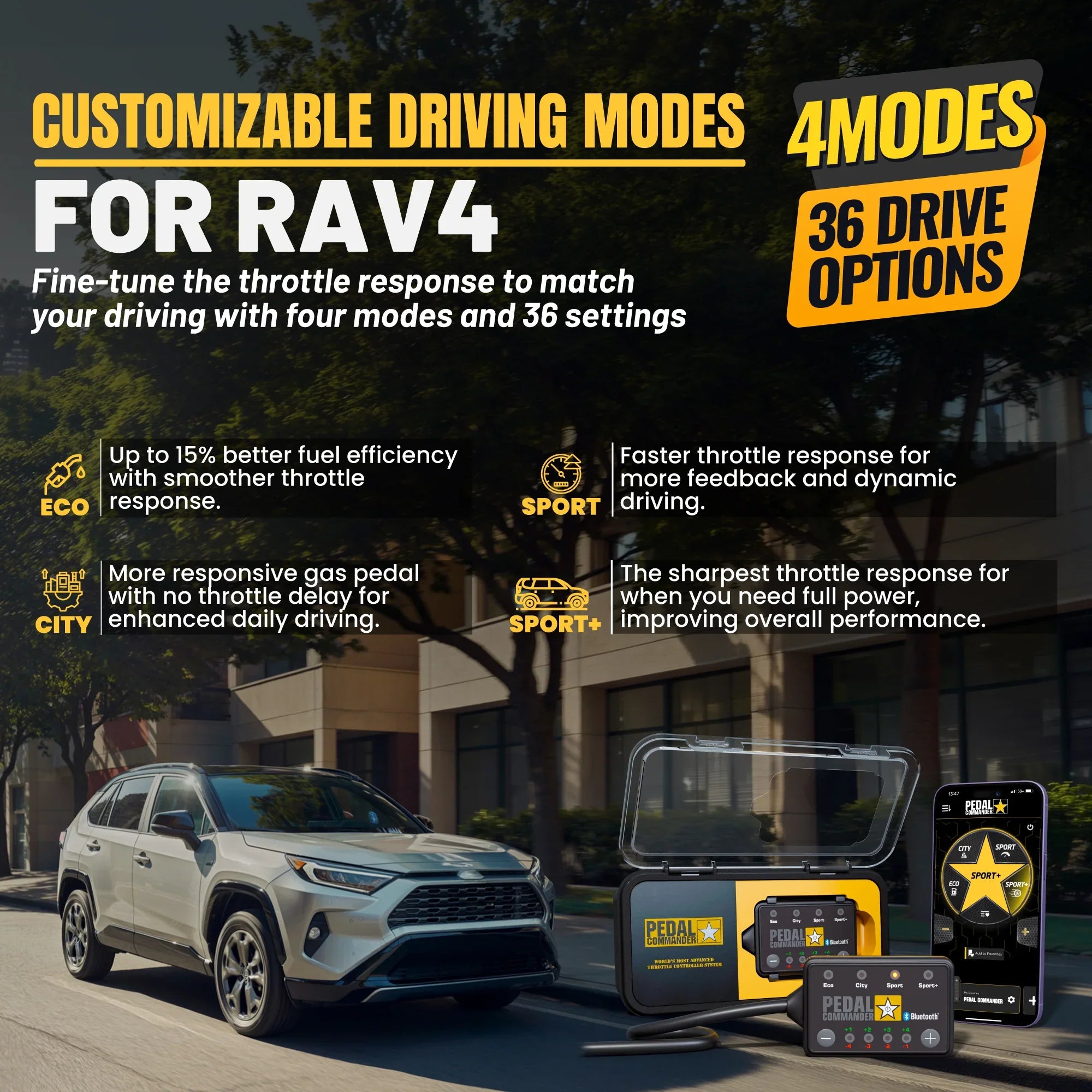 Pedal Commander for Toyota RAV4