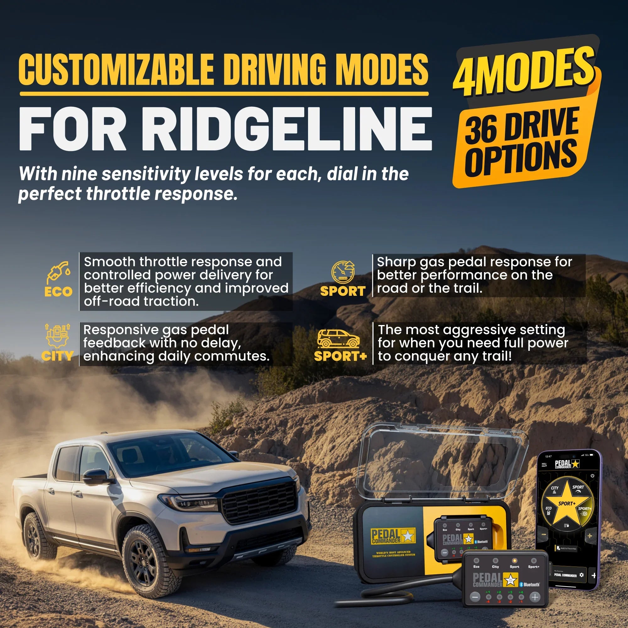 Pedal Commander for Honda Ridgeline
