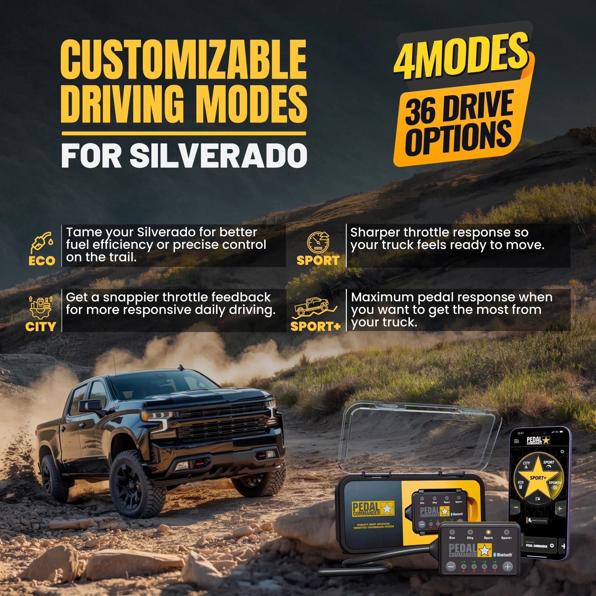 Pedal Commander for Chevrolet Silverado 1500