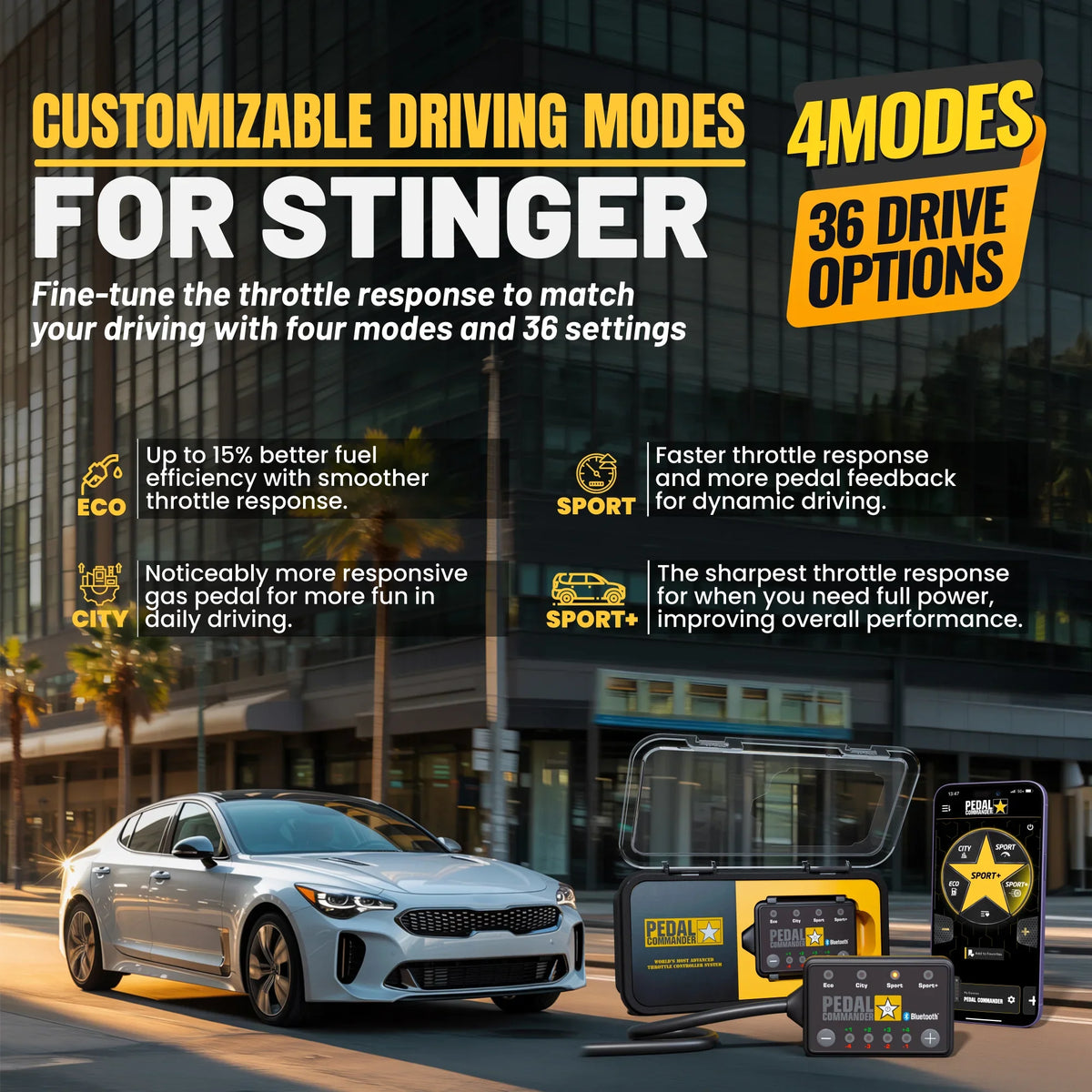 Pedal Commander for Kia Stinger
