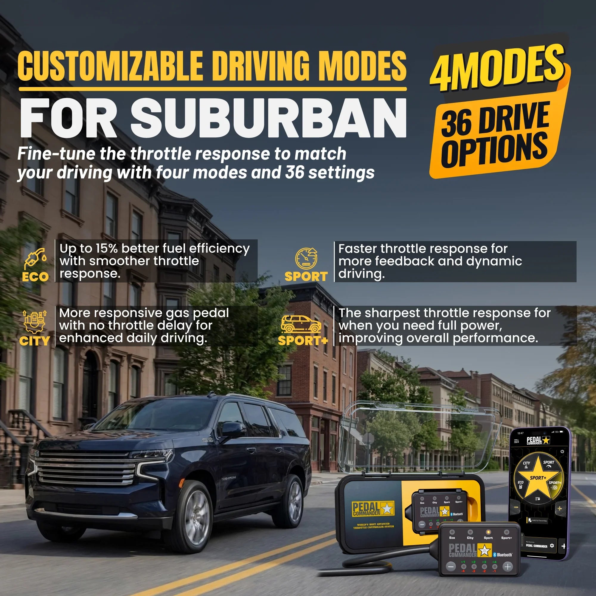 Pedal Commander for Chevrolet Suburban