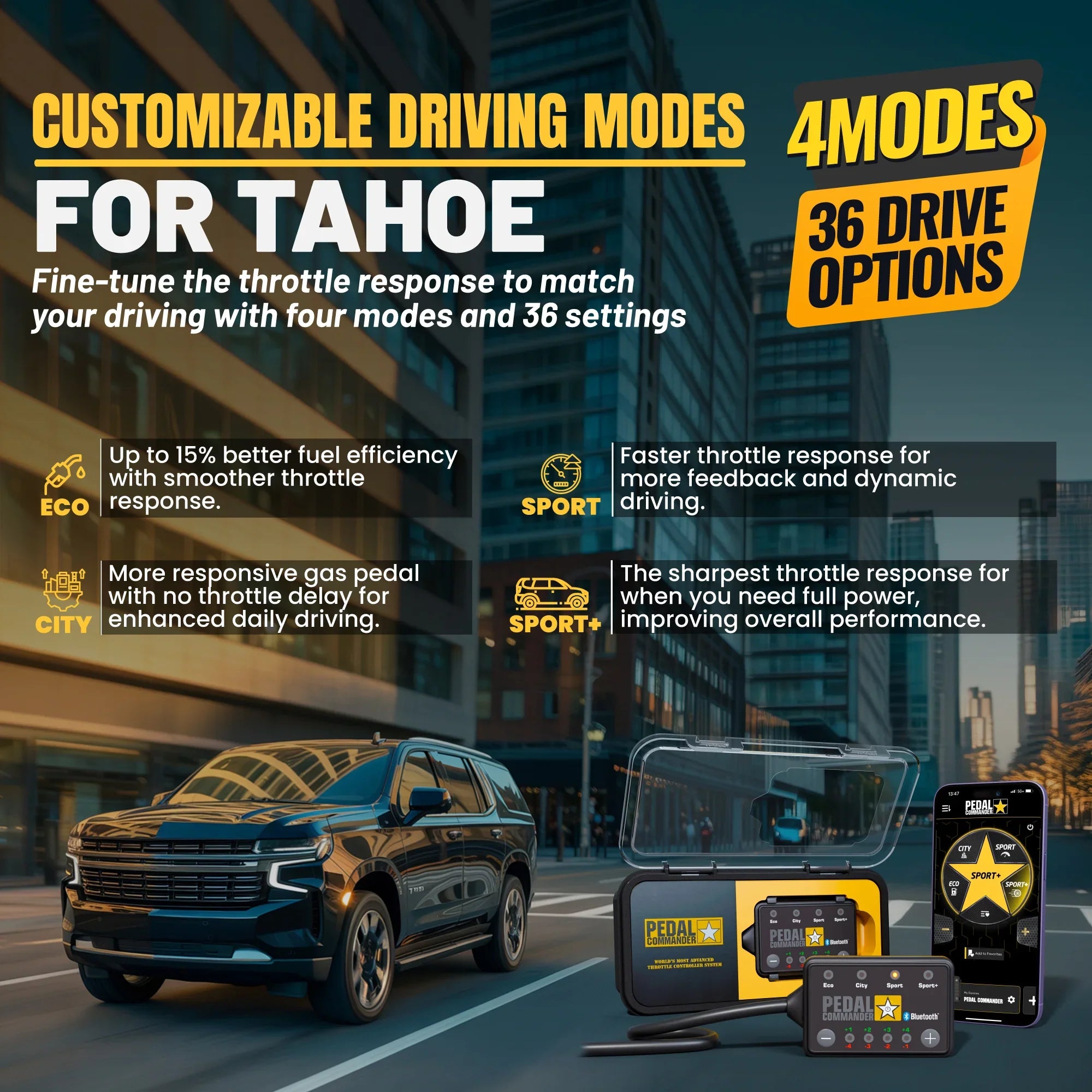 Pedal Commander for Chevrolet Tahoe