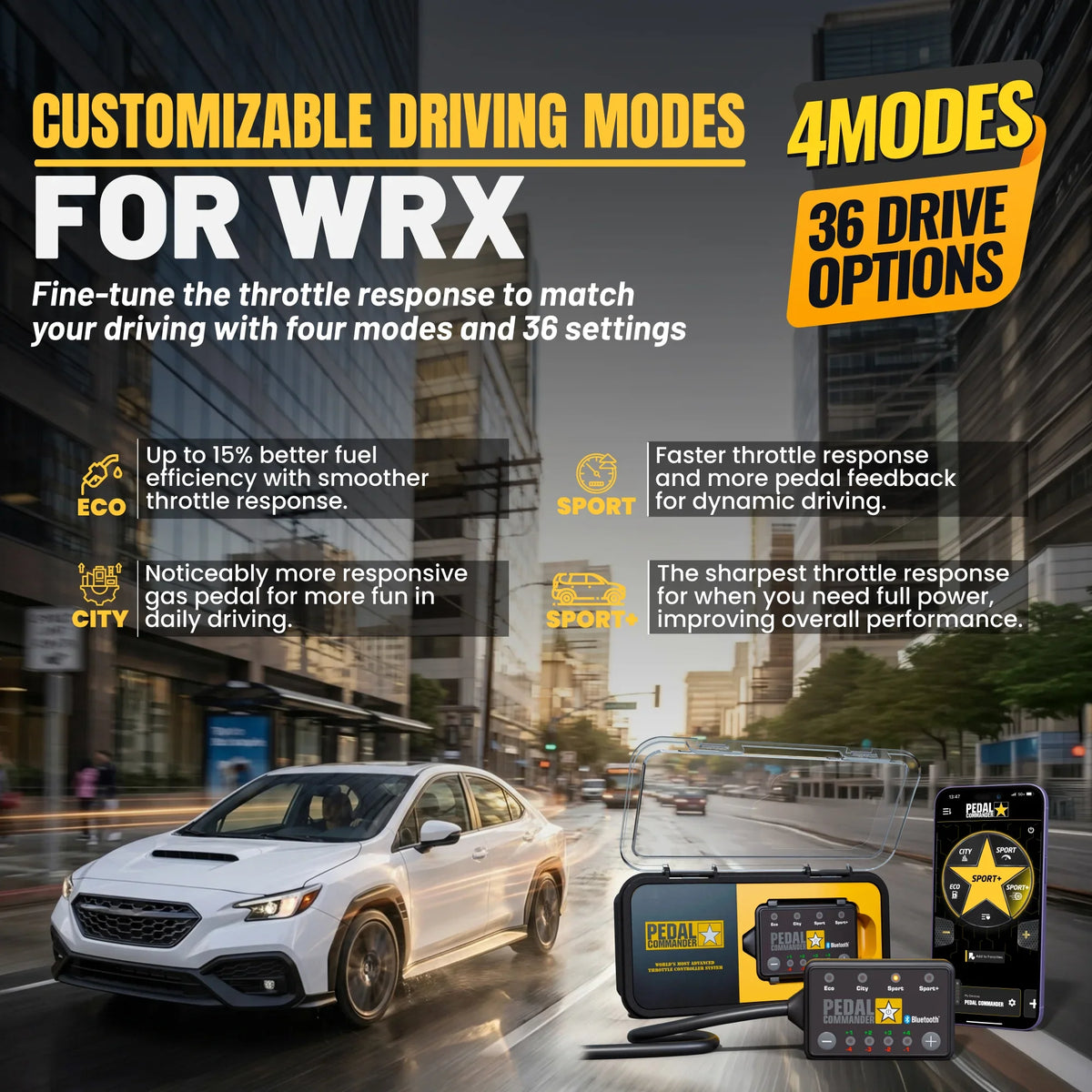 Pedal Commander for Subaru WRX