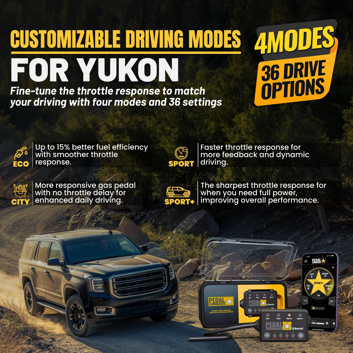 Pedal Commander for GMC Yukon