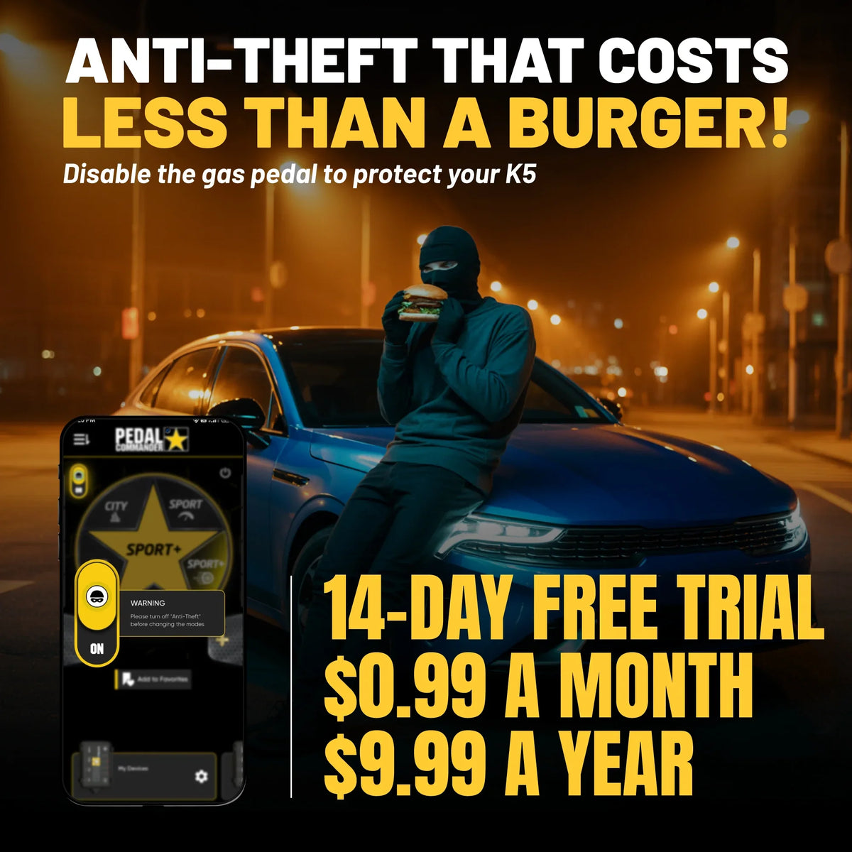 Pedal Commander for Kia K5