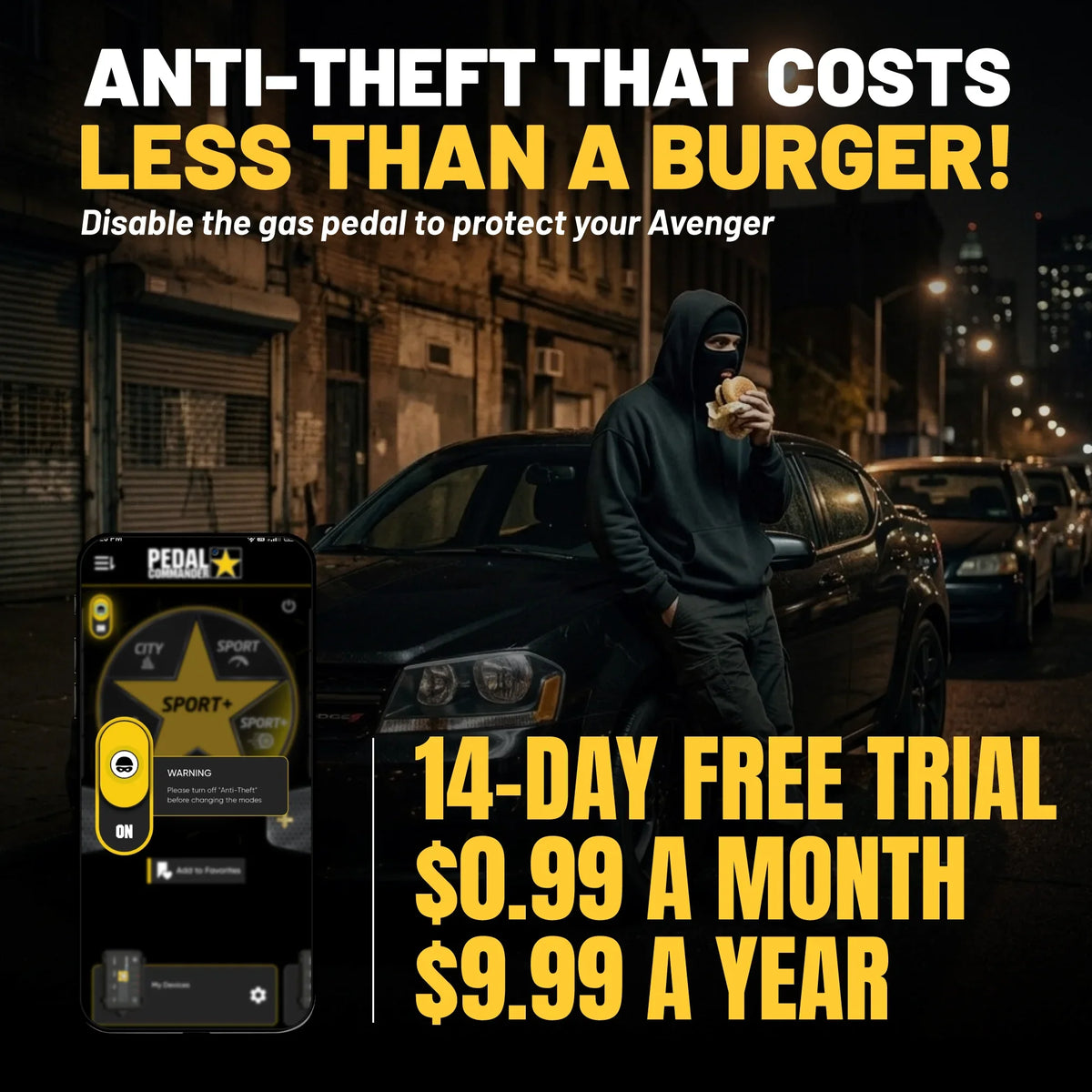 Pedal Commander for Dodge Avenger