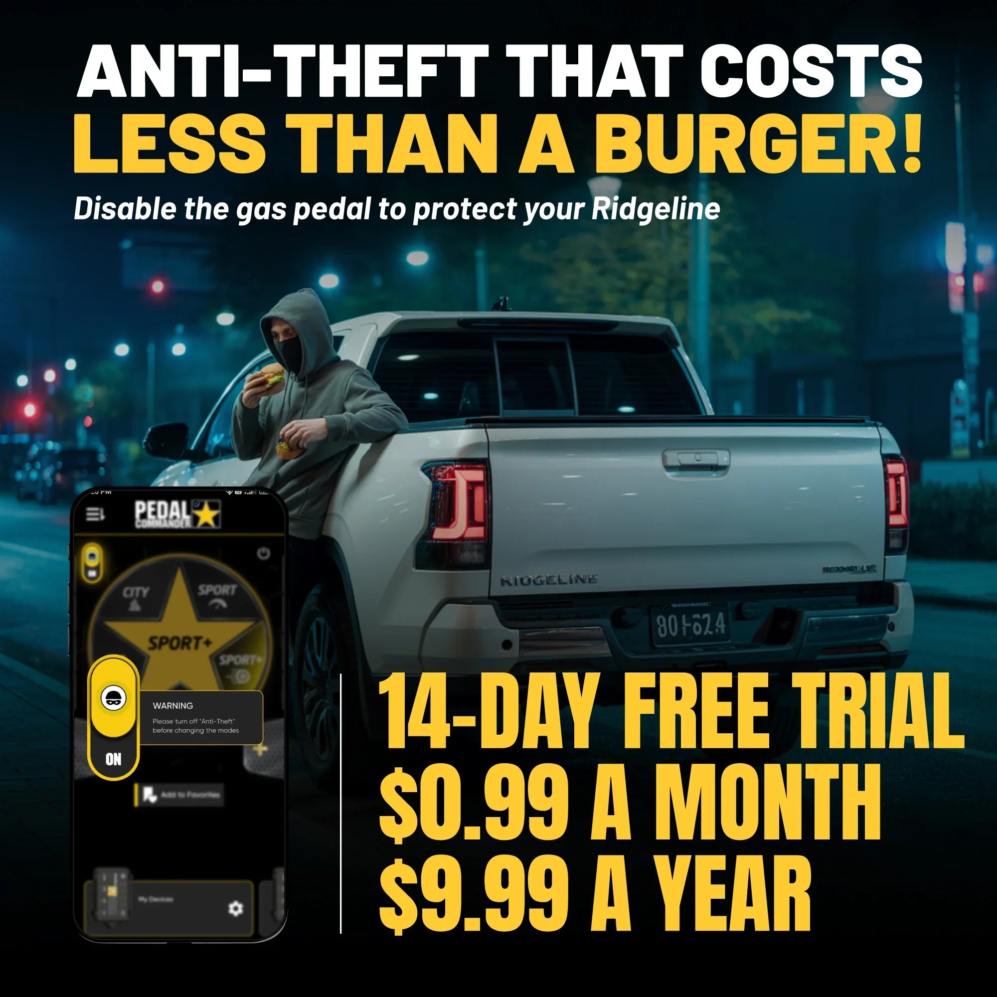 Pedal Commander for Honda Ridgeline