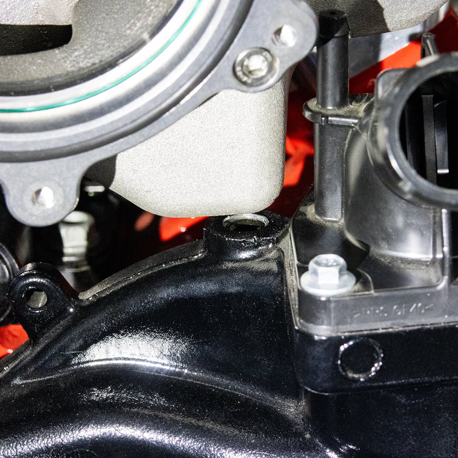 Gen 5 L83 L86 LT1 Cylinder Head to LT4 Tall Supercharger Adapter Plates Intake