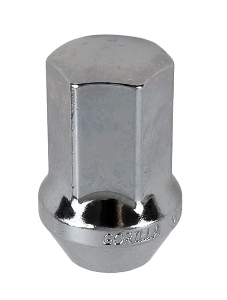 thumbnail image 2 of CWA 20-Pack Chrome Bulge Acorn Lug Nuts – 1/2-20 Thread, 60° Conical Seat – For Mopar 2 of 6