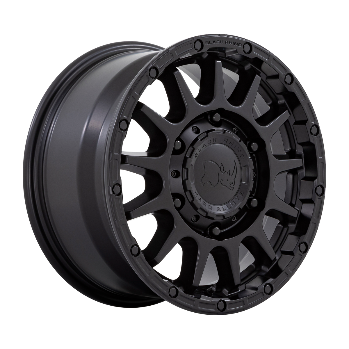 Black Rhino SEQUOIA Matte Black 6x139.7 Wheels - product view 1