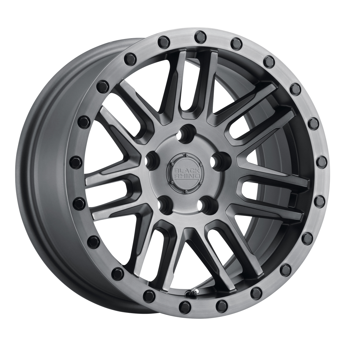 Black Rhino ARCHES Matte Brushed Gunmetal Blk Blt 6x139.7 Wheels - product view 1