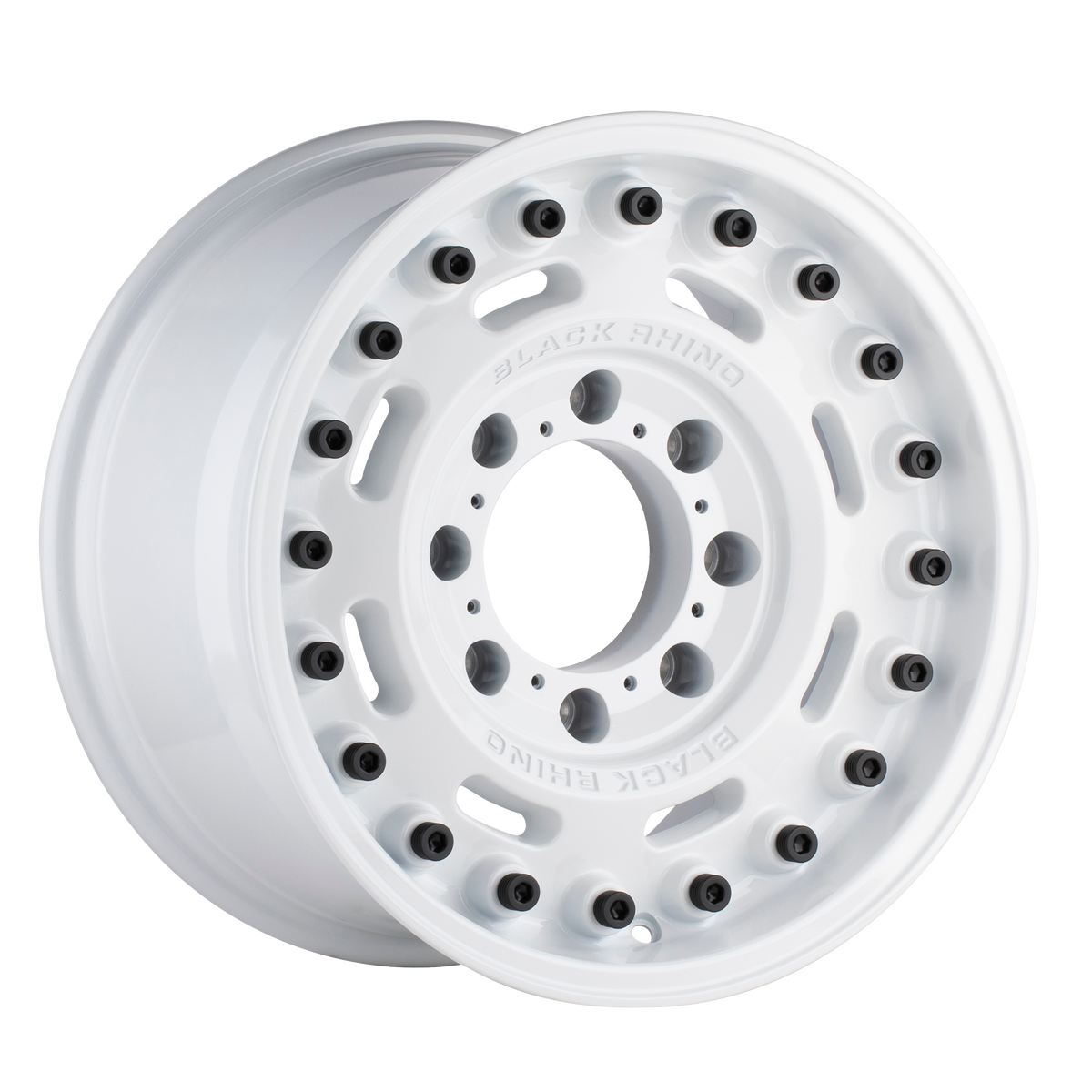 Black Rhino AXLE Gloss White 6x139.7 Wheels - product view 1