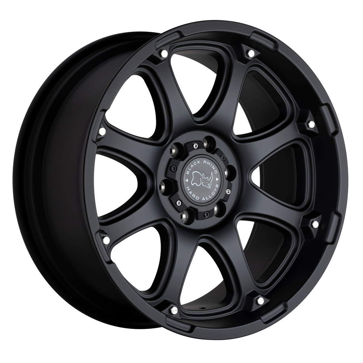 Black Rhino GLAMIS Matte Black 6x139.7 Wheels - product view 1