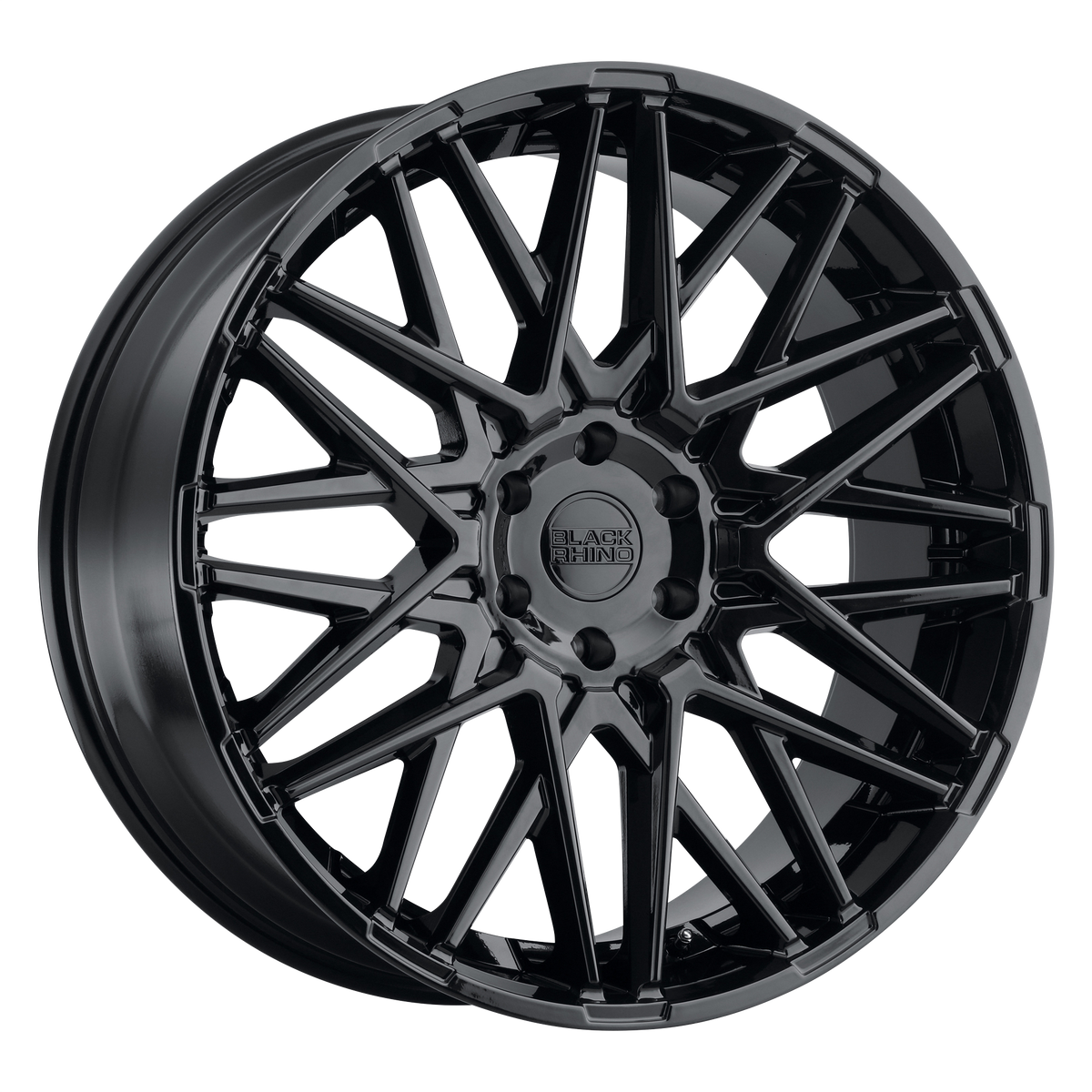 Black Rhino MOROCCO Gloss Black 6x139.7 Wheels - product view 1
