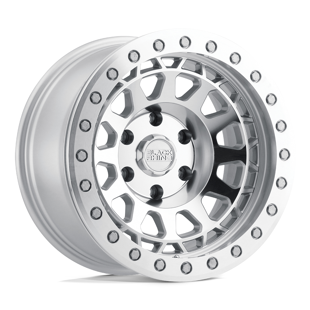 Black Rhino PRIMM Silver W/ Mirror Face Mach Rg 6x139.7 Wheels - product view 1