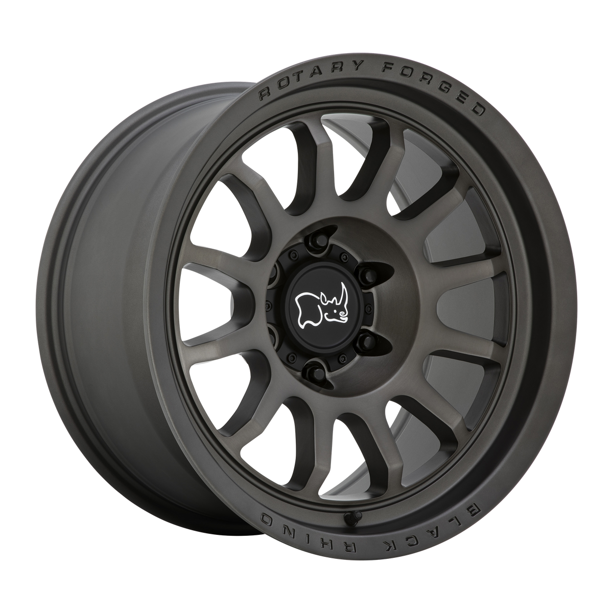 Black Rhino RAPID Matte Brushed Gunmetal 6x139.7 Wheels - product view 4