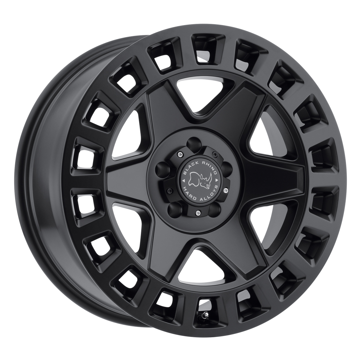 Black Rhino YORK Matte Black 6x139.7 Wheels - product view 1