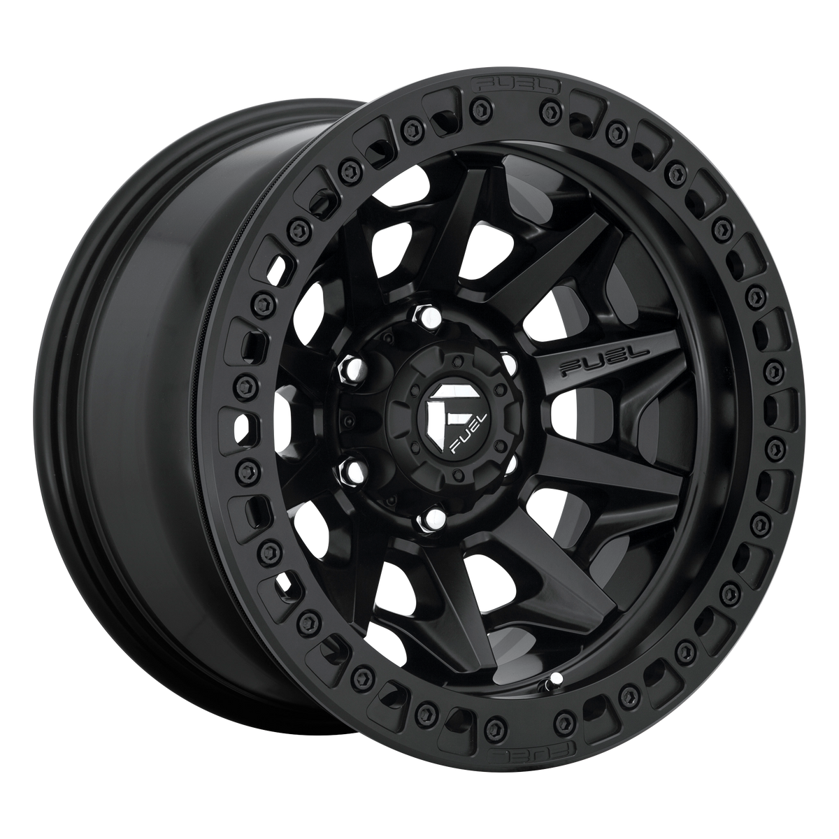 Fuel COVERT BEADLOCK Matte Black 6x139.7 Wheels - product view 2