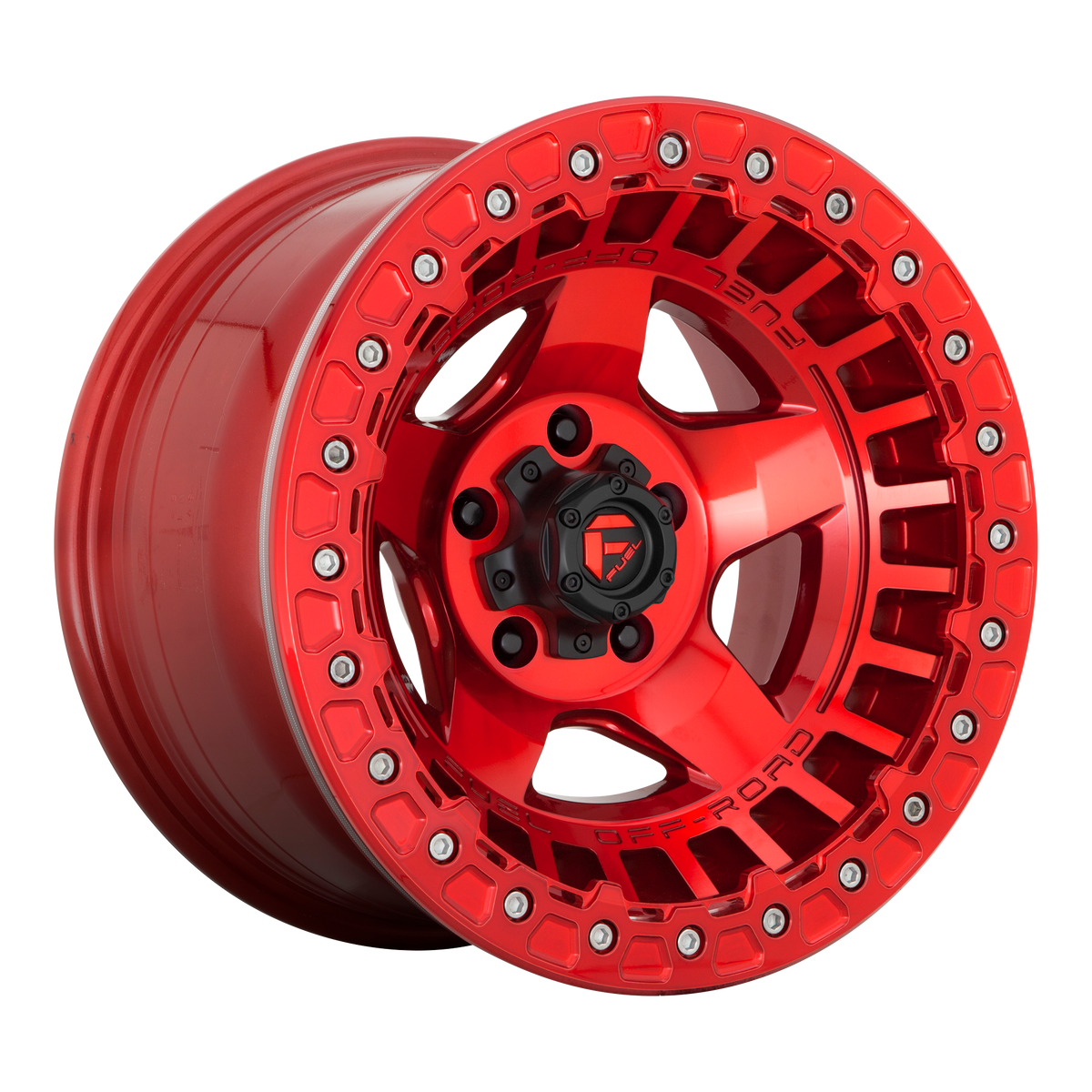 Fuel WARP BEADLOCK Candy Red 6x139.7 Wheels - product view 2