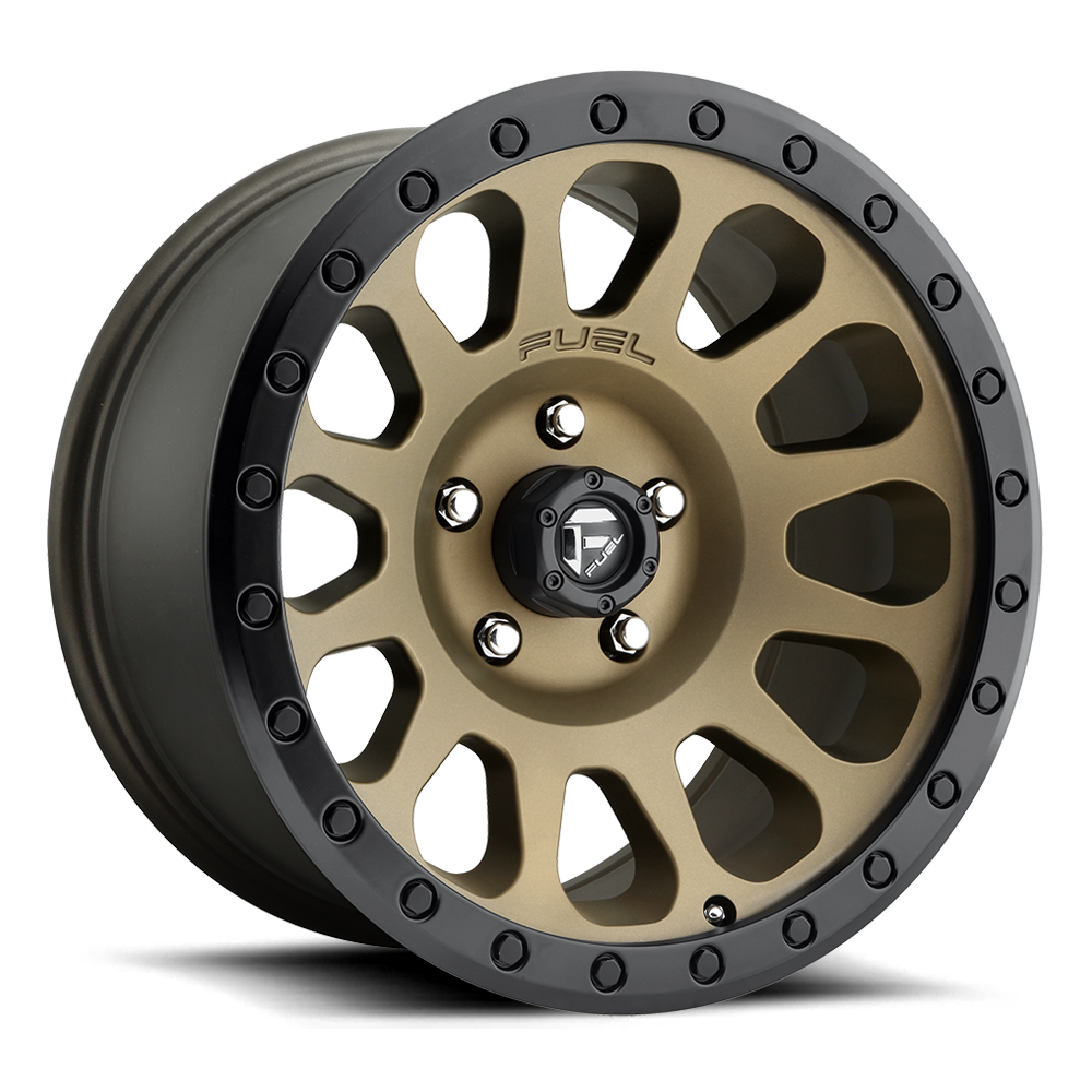 Fuel VECTOR Matte Bronze Black Bead Ring 6x139.7 Wheels - product view 2