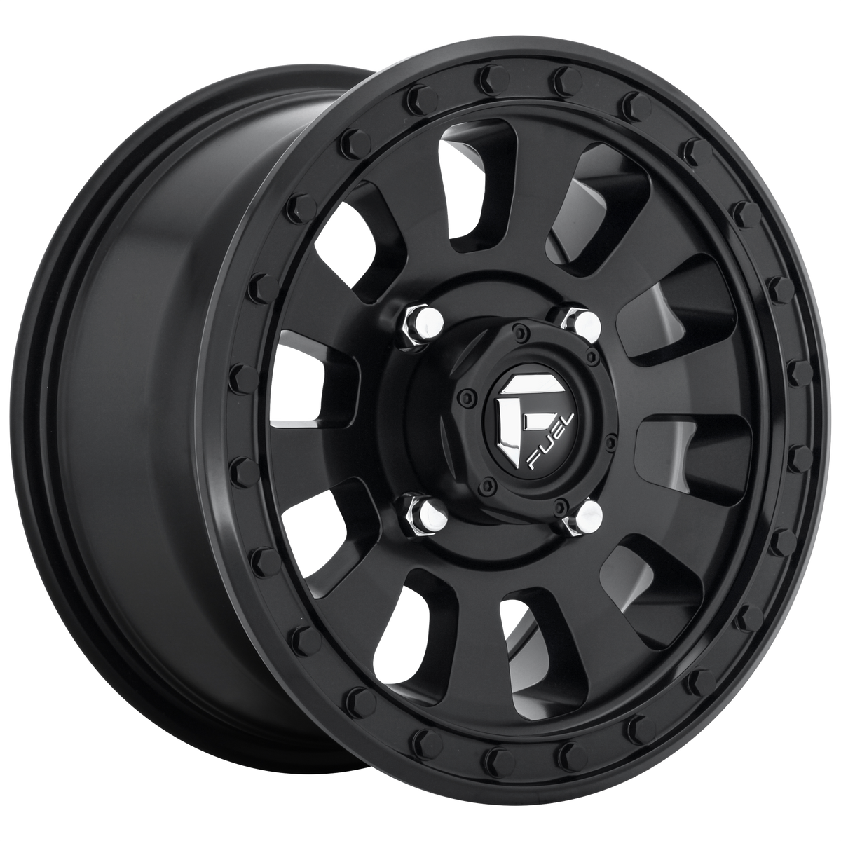 Fuel TACTIC Matte Black 6x139.7 Wheels - product view 2