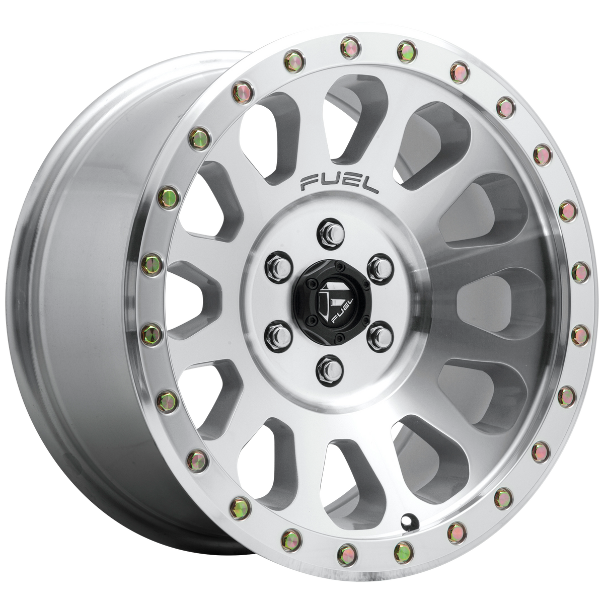 Fuel VECTOR Diamond Cut Machined 6x139.7 Wheels - product view 2