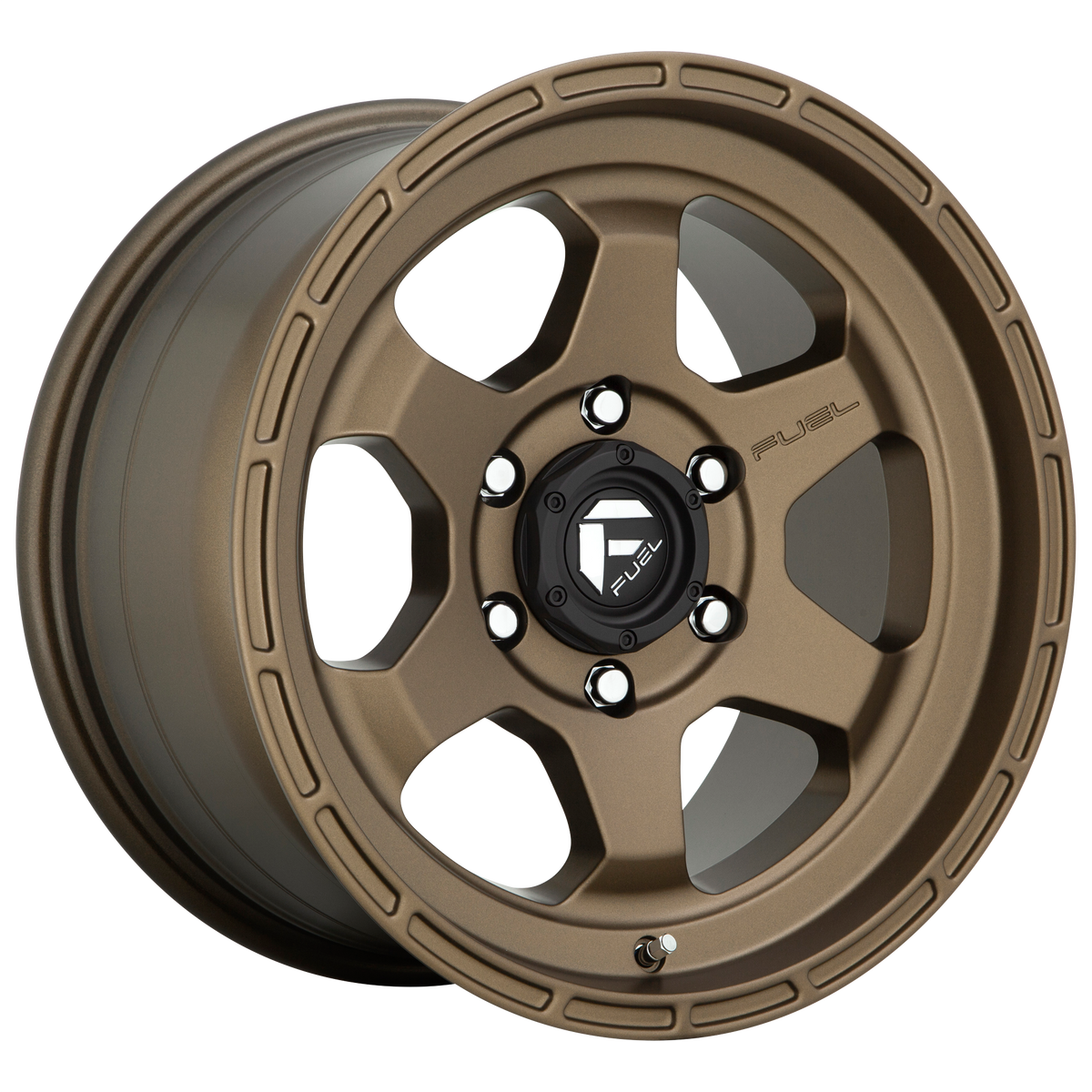 Fuel SHOK Matte Bronze 6x139.7 Wheels - product view 2