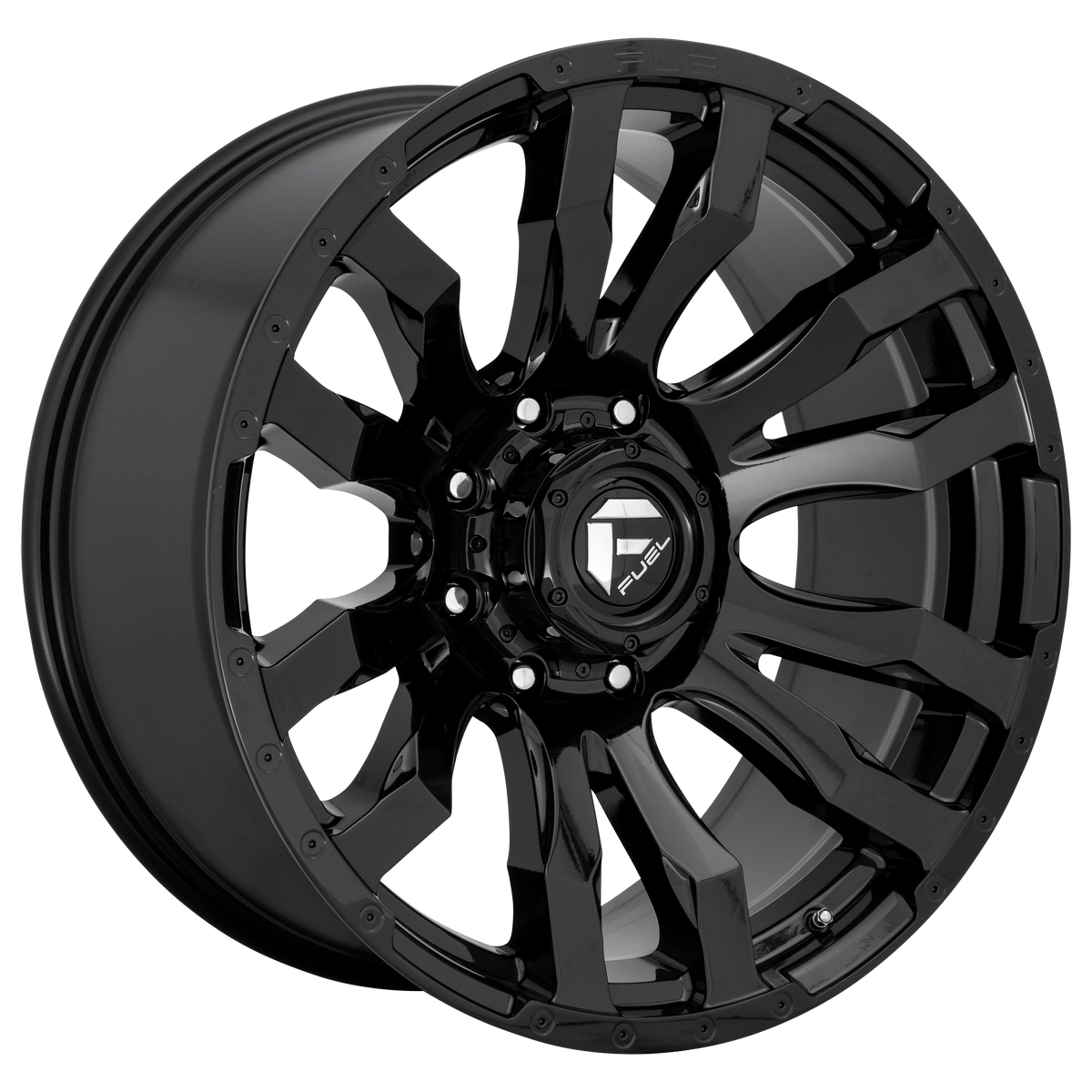 Fuel BLITZ Gloss Black 6x139.7 Wheels - product view 2