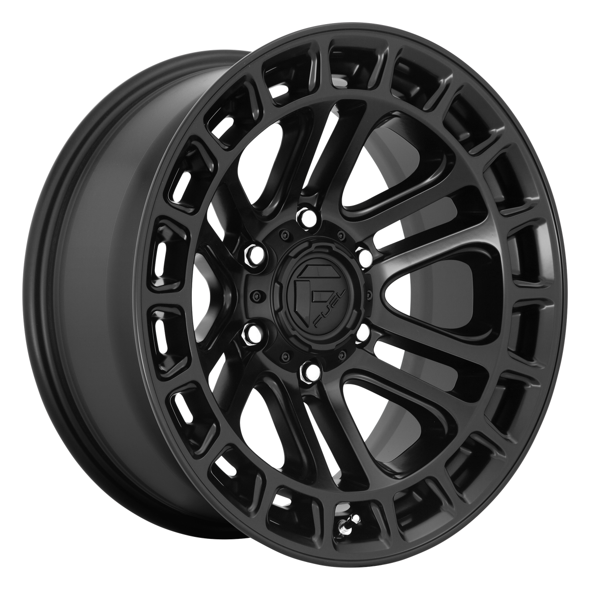 Fuel HEATER Matte Black 6x139.7 Wheels - product view 2