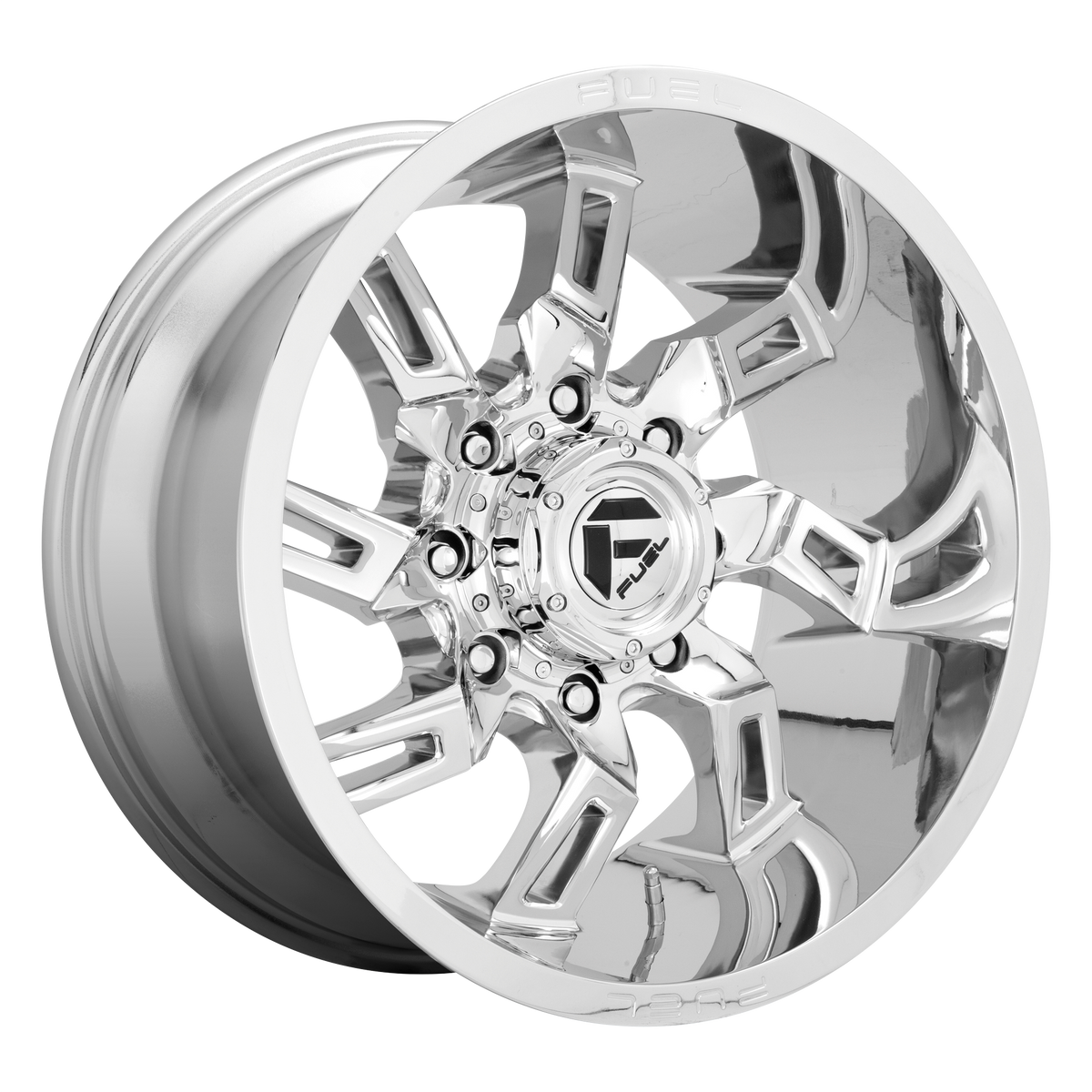 Fuel LOCKDOWN Chrome 6x139.7 Wheels - product view 2