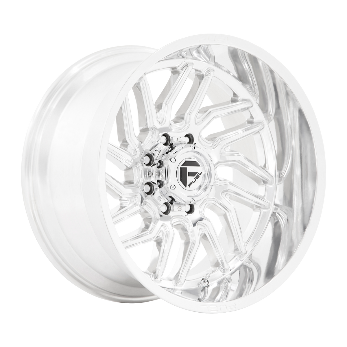 Fuel HURRICANE Polished Milled 6x139.7 Wheels - product view 1