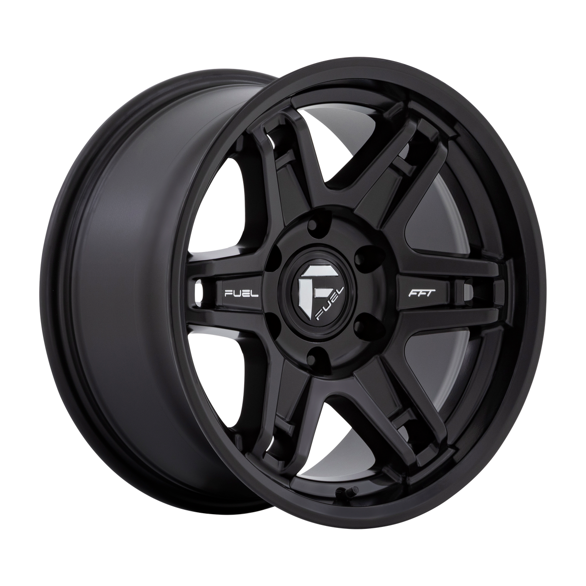 Fuel SLAYER Matte Black 6x139.7 Wheels - product view 1