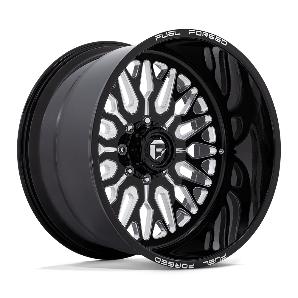 Fuel FF109 Gloss Black Mill-Mach 6x139.7 Wheels - product view 1